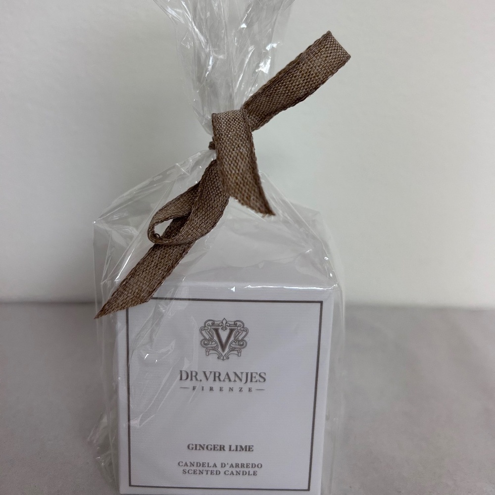 Dr. Vranjes scented candles -- Rosso Nobile and Ginger Lime